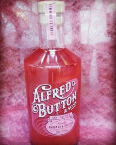 Alfred Button Rhubarb and Rosehip Gin Shimmer Liqueur